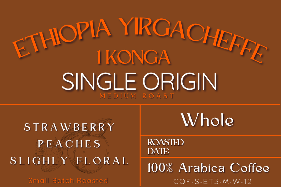 Ethiopia Yirgacheffe 1 Konga