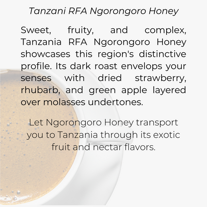 Tanzani RFA Ngorongoro Honey